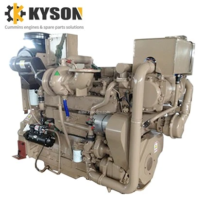 موتور کمکی دریایی کامینز KTA{0}D(M)600 با مبدل حرارتی